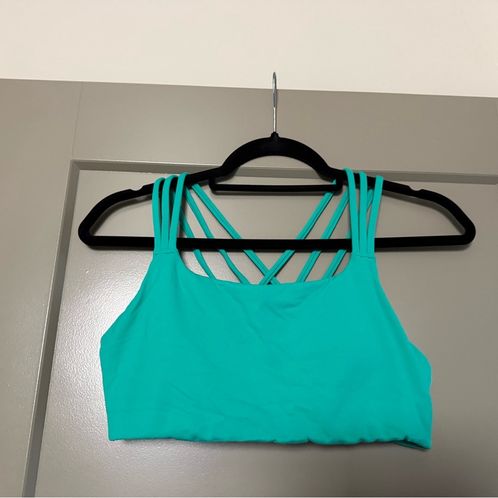 Athleta Vibrant Green Sports Bra